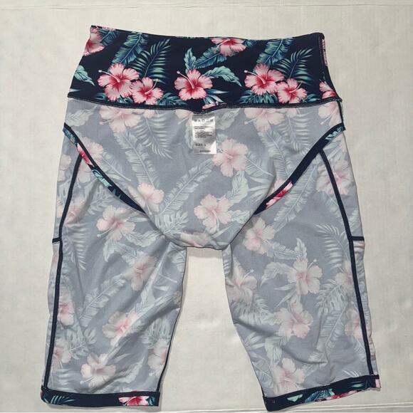 Santiny Womens Size L Shorts High Waisted Swim Surfing Travel Vacation - Picture 4 of 9